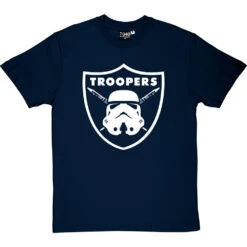 Troopers T-Shirt -Tshirt Store troopers tshirt navybluetshirt