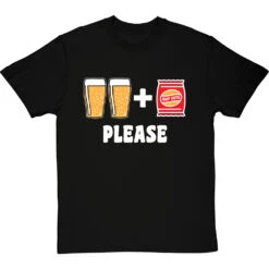 Two Pints Of Lager And A Packet Of Crisps, Please T-Shirt -Tshirt Store two pints of lager and apacket of crisps please tshirt 2 blacktshirt