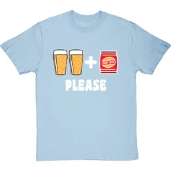 Two Pints Of Lager And A Packet Of Crisps, Please T-Shirt -Tshirt Store two pints of lager and apacket of crisps please tshirt 2 skybluetshirt