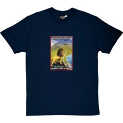 Uganda Railway Poster T-Shirt -Tshirt Store ugandanrailway navybluetshirt