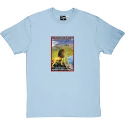 Uganda Railway Poster T-Shirt -Tshirt Store ugandanrailway skybluetshirt