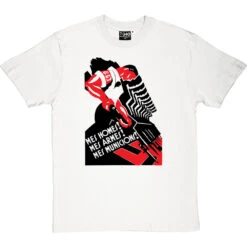UGT Spanish Civil War Poster T-Shirt -Tshirt Store ugt poster tshirt 179 whitetshirt