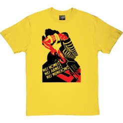 UGT Spanish Civil War Poster T-Shirt -Tshirt Store ugt poster tshirt 179 yellowtshirt
