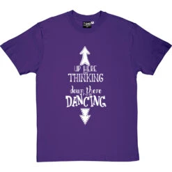 Up Here For Thinking T-Shirt -Tshirt Store up here for thinking tshirt 2 purpletshirt