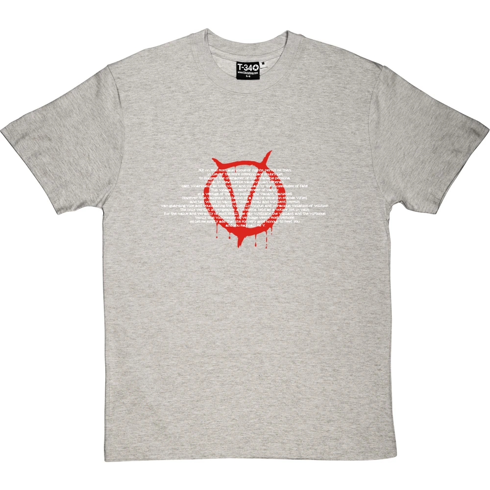 V For Vendetta T-Shirt 2 V For Vendetta T-Shirt - Image 2