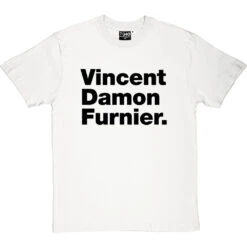 Vincent Damon Furnier T-Shirt -Tshirt Store vincent damon furnier tshirt 1 whitetshirt