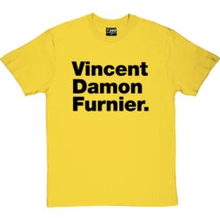 Vincent Damon Furnier T-Shirt -Tshirt Store vincent damon furnier tshirt 1 yellowtshirt