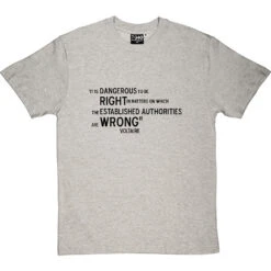 Voltaire "Right And Wrong" Quote T-Shirt 30 Voltaire "Right And Wrong" Quote T-Shirt -Tshirt Store voltaire right and wrong tshirt 1 lightoxfordtshirt