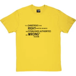 Voltaire "Right And Wrong" Quote T-Shirt 38 Voltaire "Right And Wrong" Quote T-Shirt -Tshirt Store voltaire right and wrong tshirt 1 yellowtshirt