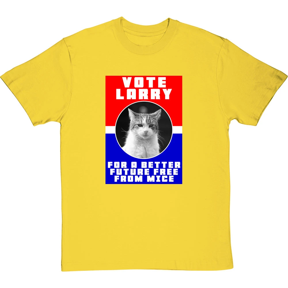 Vote Larry T-Shirt 7 Vote Larry T-Shirt - Image 7
