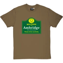 Welcome To Ambridge T-Shirt -Tshirt Store welcome to ambridge tshirt olivetshirt