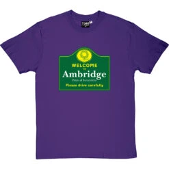 Welcome To Ambridge T-Shirt -Tshirt Store welcome to ambridge tshirt purpletshirt
