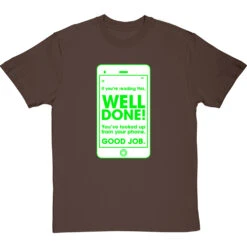 If You're Reading This, Well Done! T-Shirt 25 If You're Reading This, Well Done! T-Shirt -Tshirt Store well done youve looked up from your phone tshirt 2 hazelnuttshirt