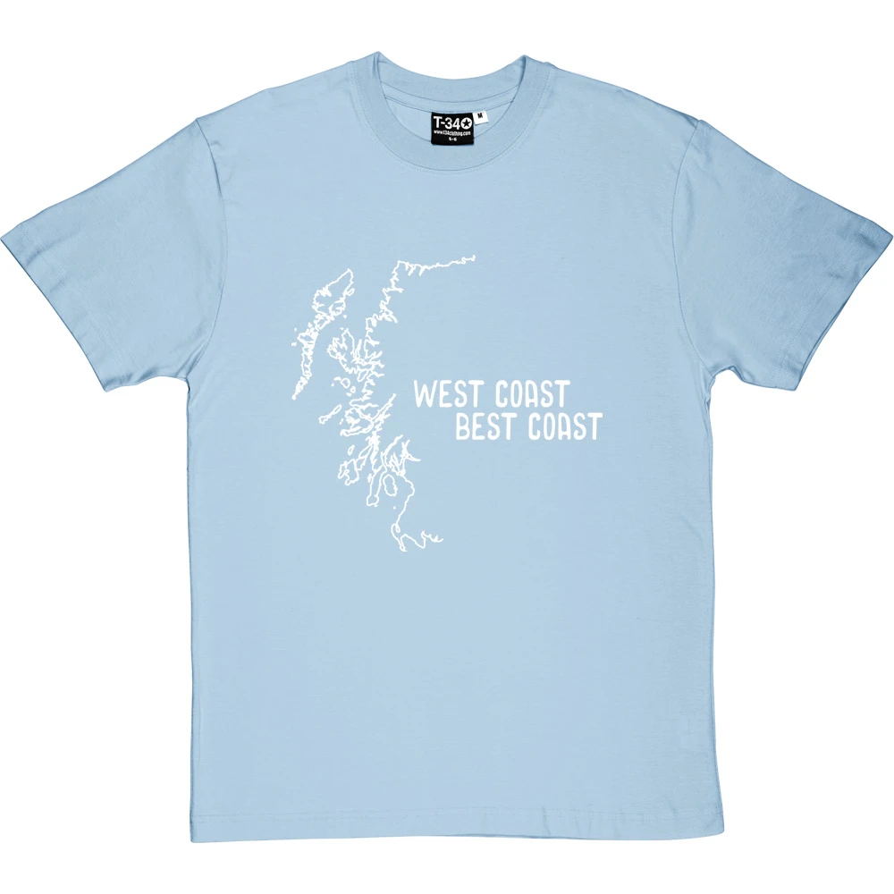 West Coast Best Coast T-Shirt 2 West Coast Best Coast T-Shirt - Image 2