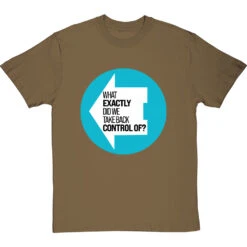 What Exactly Did We Take Back Control Of? T-Shirt -Tshirt Store what exactly did we take back control of tshirt olivetshirt