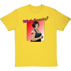Nessa Jenkins: "What's Occurring?" T-Shirt -Tshirt Store whats occurring tshirt yellowtshirt