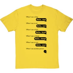 When I See Another Person T-Shirt -Tshirt Store when i see another person tshirt 1 yellowtshirt