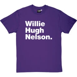 Willie Hugh Nelson T-Shirt 29 Willie Hugh Nelson T-Shirt -Tshirt Store willie hugh nelson tshirt 2 purpletshirt
