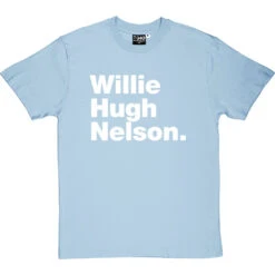 Willie Hugh Nelson T-Shirt 33 Willie Hugh Nelson T-Shirt -Tshirt Store willie hugh nelson tshirt 2 skybluetshirt