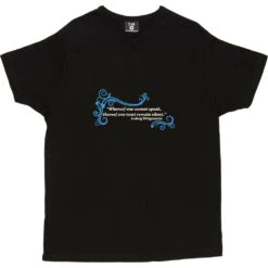 Ludwig Wittgenstein "Silent" Quote T-Shirt -Tshirt Store wittgenstein silent tshirt 178 black mens v neck tshirt