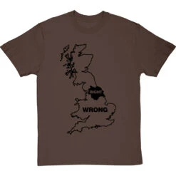Yorkshire Right, Everywhere Else Wrong T-Shirt -Tshirt Store yorkshire right wrong tshirt 1 hazelnuttshirt