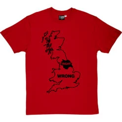 Yorkshire Right, Everywhere Else Wrong T-Shirt -Tshirt Store yorkshire right wrong tshirt 1 redtshirt
