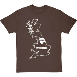 Yorkshire Right, Everywhere Else Wrong T-Shirt -Tshirt Store yorkshire right wrong tshirt 2 hazelnuttshirt