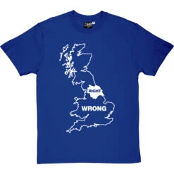 Yorkshire Right, Everywhere Else Wrong T-Shirt -Tshirt Store yorkshire right wrong tshirt 2 royalbluetshirt