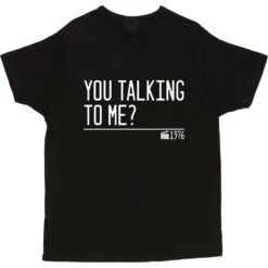 You Talking To Me? T-Shirt -Tshirt Store you talking to me quote tshirt 2 black mens v neck tshirt