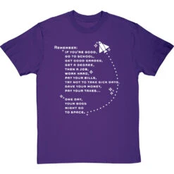 " Your Boss Might Go To Space" T-Shirt -Tshirt Store your boss might go to space tshirt 2 purpletshirt